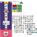 Visual Schedule for Kids – 133 Durable Plastic Picture Cards with Soft Loop Coins | Daily Routine & Chore Reward Chart for Home, School, Autism, ADHD & Special Needs Behavior Support
