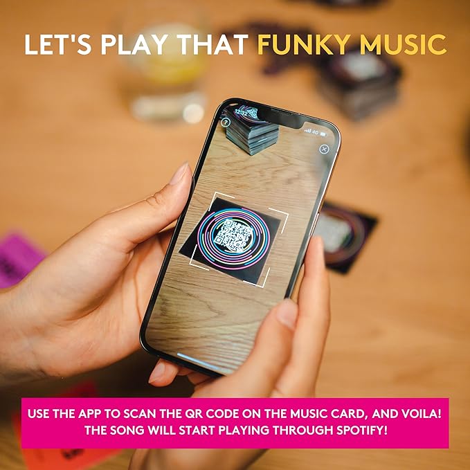 Jumbo Hitster - The Music Party Board Game, Card Game, Fun Music Quiz Game, 2-10 Players - 300 Plus Iconic Music Hits - Great for Adult and Family Game Nights (US Edition)
