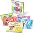 hand2mind Feelings Family Core Emotions Book Set, Social Emotional Books for Kids, Calm Down Corner Supplies, Calming Corner Items Kids, Toddler Learning Activities, Preschool Classroom Must Haves