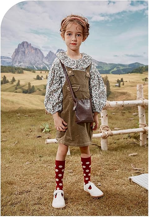 Felix & Flora Toddler Little Girl Mary Jane Dress Shoes - Ballet Flats for Girl Party School Shoes