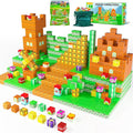 Magnetic Blocks - 120PCS Magnetic Building Blocks Toys,Toddler Montessori Game Creative Construction Toys for Boys Girls,Magnet Tiles Cubes STEM Sensory Toys Birthday Gift for Kids Ages 4 5 6 7 8 9 10