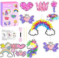 Poke-in Craft and Art Kit- Magical Dream Decor,Arts and Crafts,DIY Craft Kits,Mess-Free Fun for Kids,Art Activity Birthday Christmas Gift Ideas for Children,Toys for Girls and Boys Ages 4-10+