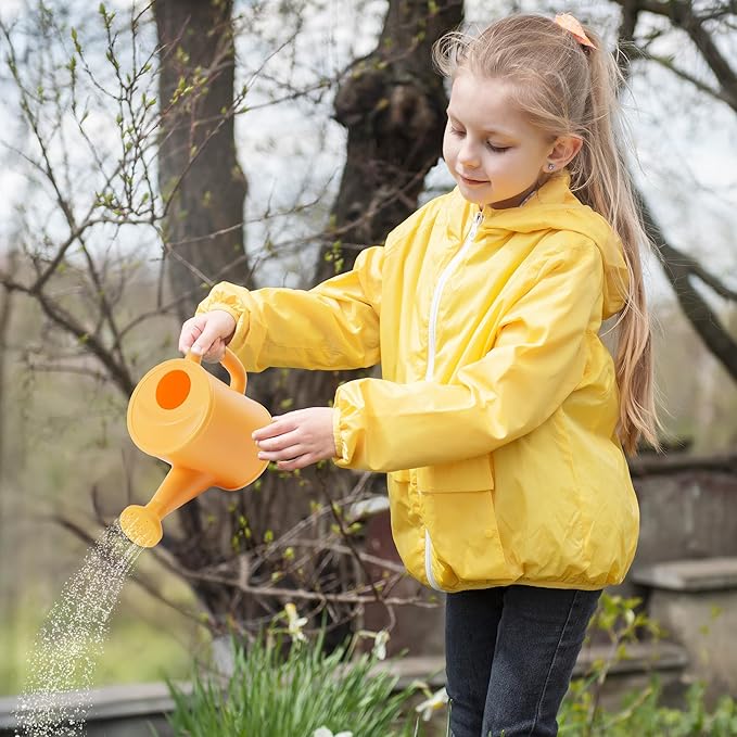 ROBOTIME Kids Gardening Tools, 17 PCS Toddler Gardening Set, Children's Gardening Tools, Metal Kids Gardening Set All in One Kit, Gardening Tools for Kids Outdoor Toys Gift for Boys and Girls