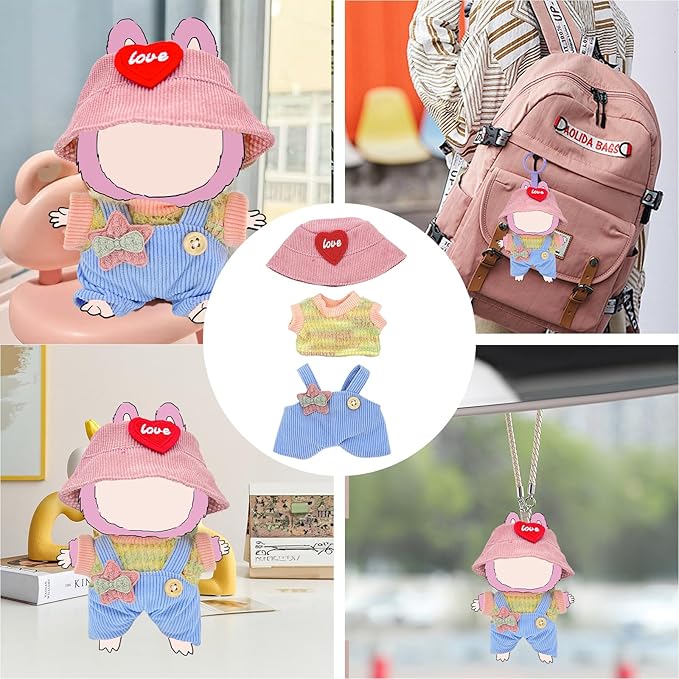 2025 New Doll Clothes - Outfit Set 17cm Doll Clothes, Exquisite Accessories, Cute Dolls Outfit Dress up Unique Style