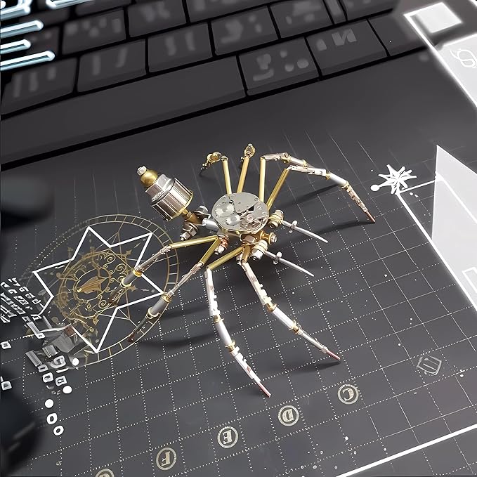 Mechanical Metal DIY 3D Insect Brass Puzzle (Mechanical Spider)