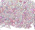 Iridescent Glass Tiny Bubble Beads, 0.4-3mm 10g No Hole Micro Mini Round Pastel Color Water Droplets Beads - Applications: for Resin Filler, Nail Art, Dollhouse Bath Tub