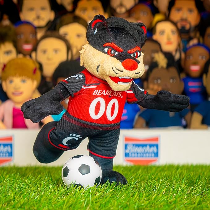 Bleacher Creatures Cincinnati Bearcats Bearcat 10" Mascot Plush Figure - A Mascot for Play or Display