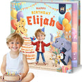 ELFINK Personalized Children Story Books - Birthday Adventure - Customized Name & Photo - Baby Gifts - Children Bedtime Story (Soft Cover)