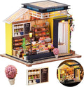DIY Miniature House Kit, Miniature Bakery Kit, DIY Dollhouse Kit for Adults, Model Bakery, Mayberry Street Miniatures, Ideal Gifts for Birthday,Valentine Christmas(Bakery & Desserts)