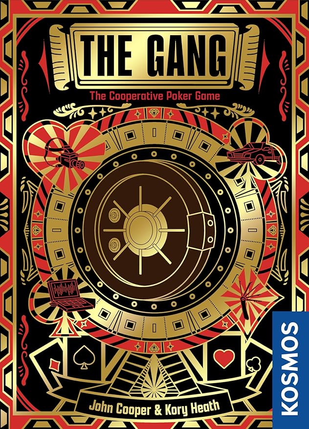Thames & Kosmos The Gang | Co-operative Poker | Family Game Night | Strategy Game | Ages 10+