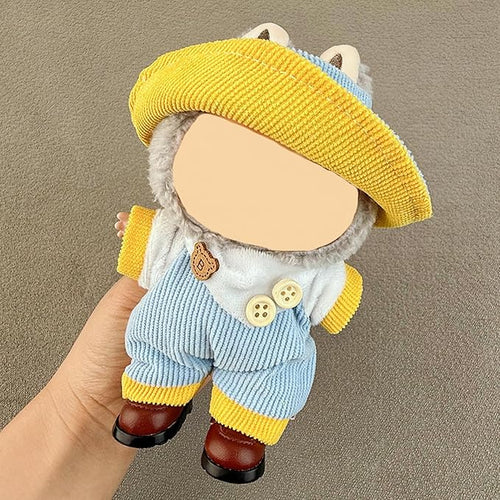 4 Pack—17cm Doll Clothes,Premium Doll Outfit with Accessories,Doll Princess Skirt,Cute Clothes Outfit for 17cm Dolls,End Dolls Fashion Clothing Set(No Dolls and Shoes) (Set Z)