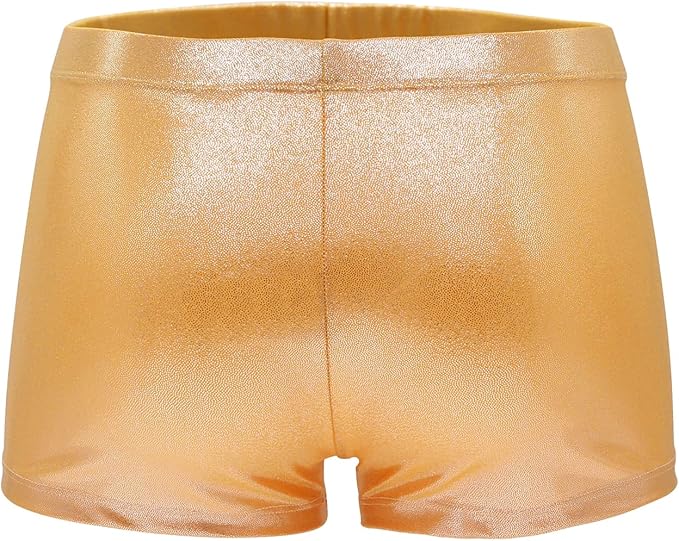 Aosva Little Big Girls' Sparkle Dance Tumbling Athletic Gymnastics Short 2-14Years