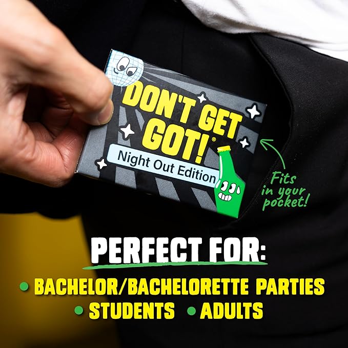 Don’t Get Got: Night Out | Award Winning Secret Missions Party Game for Adults and Family