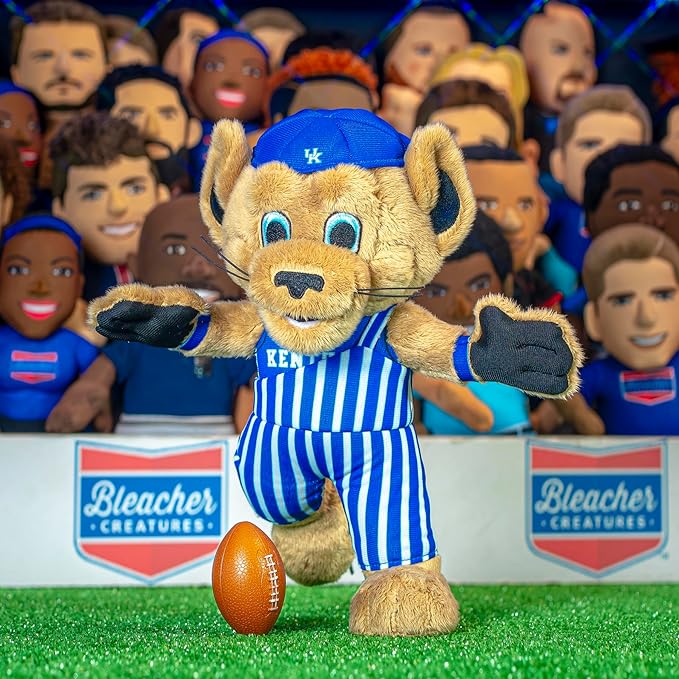 Bleacher Creatures Kentucky Wildcats Scratch 10" Mascot Plush Figure - A Mascot for Play or Display