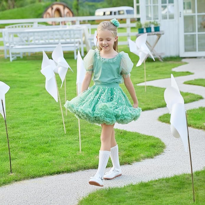 Felix & Flora Toddler Little Girl Mary Jane Dress Shoes - Ballet Flats for Girl Party School Shoes