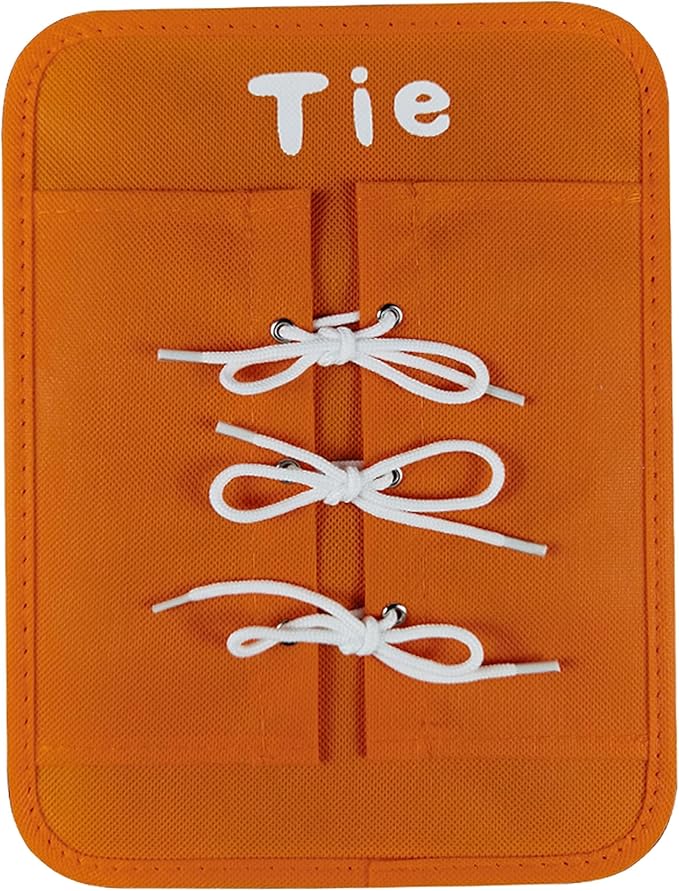 Dress Learning Boards Preschool Early Educational to Basic Life Skills Dress Learning Boards Learn to Button,Buckle,Zip,Snap,Lace & Tie