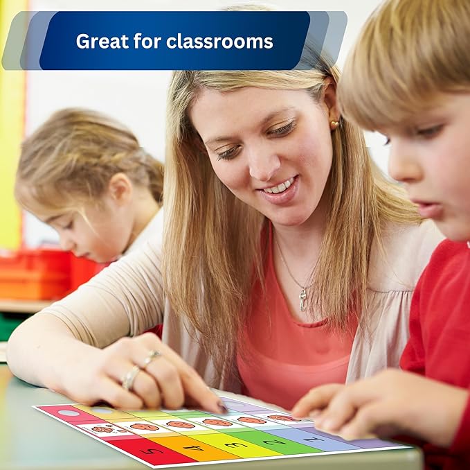 How do You Feel Feeling Chart - Premium Durable Plastic –Communication Cards –Visual Schedule Kids –Special Education Classroom –Autism Learning (English)