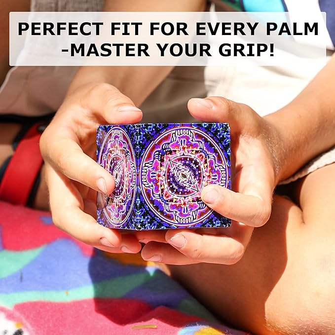 SHASHIBO Shape Shifting Box - Award-Winning Fidget Toy w/ 36 Rare Earth Magnets - Fidget Cube Transforms Into Over 70 Shapes, Sensory Toy Gift for Kids, Teens, and Adults (Undersea)