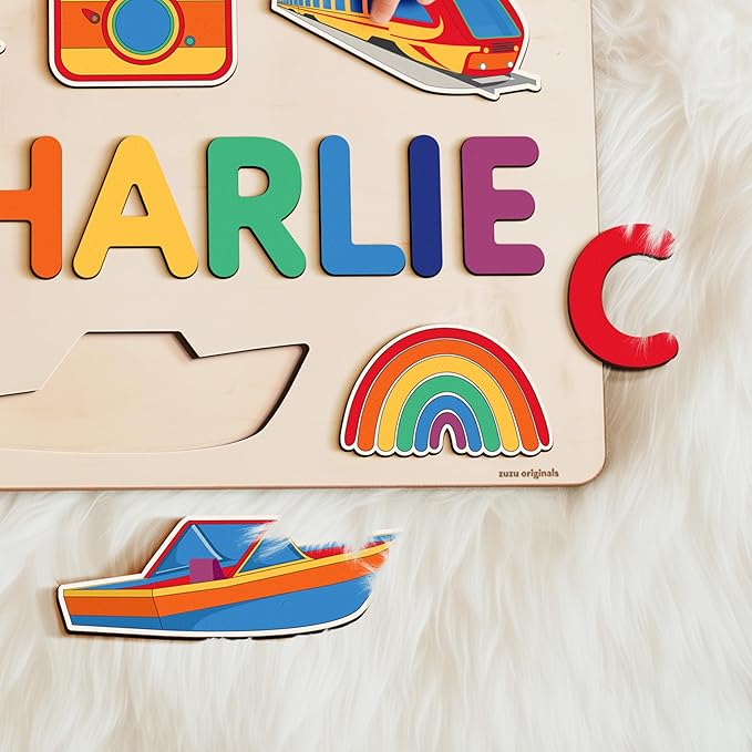 Busy Board, Name Puzzle for Toddlers, Personalized Gift, Gifts for 0 1 2 3 Years Old, Kid Gift, 1st, 0 3 6 9 12 18 24 36 Months