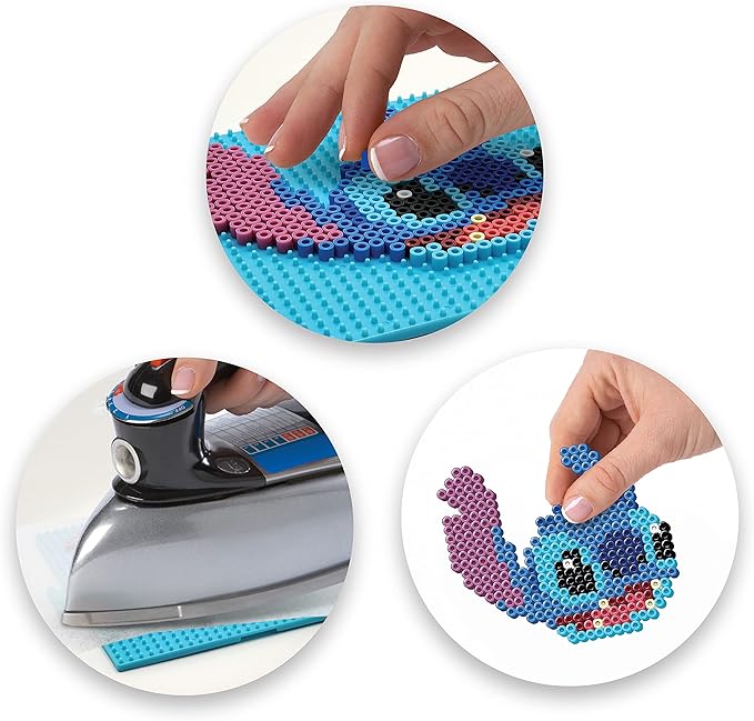 Perler Disney Stitch Kid's Crafts, Pattern Sizes Vary, Multicolor 4429