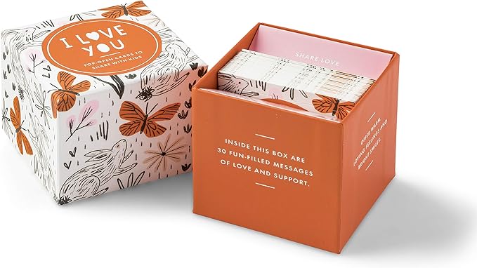 Compendium ThoughtFulls for Kids — I Love You — 30 Pop-Open Cards to Share with Kids, Each with a Different Inspiring Message Inside