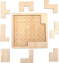 Daily Calendar Wooden Puzzle for Adults - 365+ Date Challenge, Office Logic Game (1 Pack)