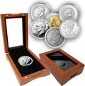 Single Coin Wood Display Box
