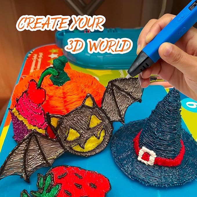 40 Colors PLA 3D Pen Filament Refills Compatible with SCRIB3D MYNT3D PIKA3D 3D Pen Most 1.75mm 3D Prining Pens NOT FIT 3Doodler Start Pen