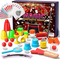 Magic Kit for Kids, 98 Magic Tricks Set for Kids with Magic Wand, Manual and Videos, Magic Set Toys Gifts for 6 7 8 9 10 11 12 Years Old Kids Boys Girls Beginner Halloween Christmas Birthday Parties