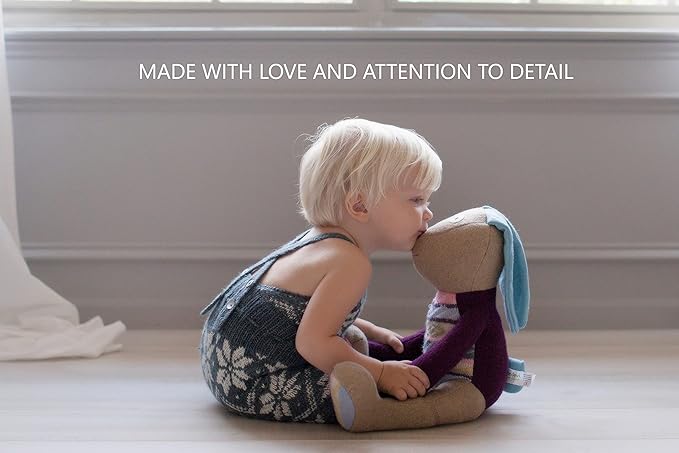 Cate and Levi - Hand Puppet - Premium Reclaimed Wool - Handmade in Canada - Machine Washable (Horse)