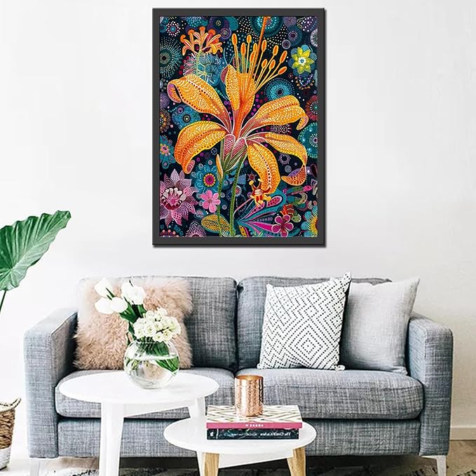 Yellow Flower Jigsaw Puzzles for Adults 1000 Pieces,Pretty petals Art Jigsaw Puzzle 27 x 20 Inch Colorful DIY Craft Puzzles for Home Decoration Gifts, Family Puzzle Perfect for Game Nights