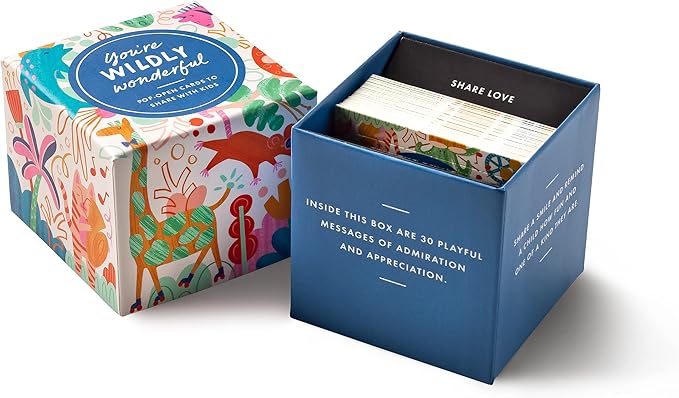 Compendium ThoughtFulls for Kids – 3-Pack of You’re Wildly Wonderful, You Rock, I Love You – 90 Pop-Open Cards to Share with Kids, Each with a Different Inspiring Message Inside