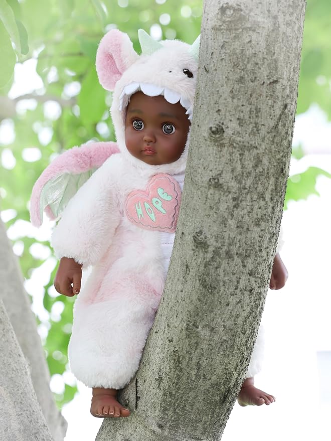 Baby Dolls, 18inch Large Realistic Cute Soft Body Real Life Baby Doll with Accessories for 3+ Year Old Girls Gifts, Pretend Play, Collection, Hope Slogan Design