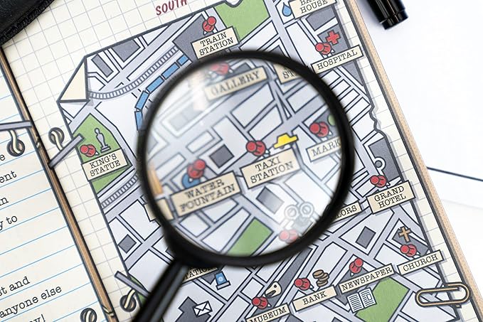 Professor PUZZLE The Detective Toolkit - Mystery Case - Sherlock Holmes Themed Detective kit for Cracking Cases and Solving Mysteries