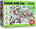 Christmas Joke Puzzle – 72pcs Christmas-Themed Kids Jigsaw Puzzle for Adults, Extra Large Floor Puzzles for Kids Ages 5+, Fun Adult Puzzles & Toddler Educational Toys (24" x 36")