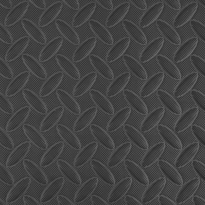 IncStores 1/2 Inch Thick Diamond Soft Foam Flooring Tiles | High-Density Interlocking Foam Tiles for Rugged Style in Your Home Gym, Playroom, and More | Black, 16 Tiles