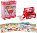 TOI Leveled Puzzles for Kids Aged 4 and Up, Toddler Puzzle Preschool Learning Jigsaw Puzzles, Large Pieces Educational Game for Boys Girls, Classic Education Step 5
