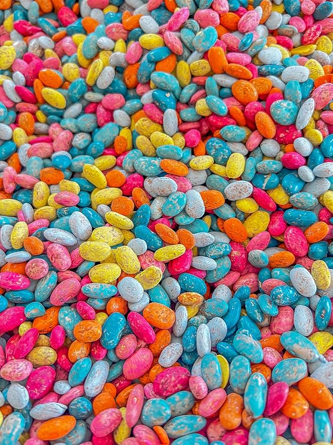 Summer Themed Sensory Beans - Colorful Sensory Bin Filler - 2 Cups