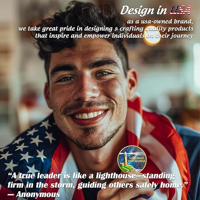 Guiding Lighthouse Inspiration Coin - Infinite Incentive Faith and Strength Encouragement Challenge Coins - Celebrate Living Clean Narcotics Alcoholics Anonymous Gifts for Men Women
