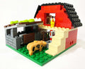 Brick Loot Farm Animal Building Set – 160 Pieces Custom Designed Model with Chickens, Pig, Lamb, Eggs & More, Compatible with Lego, Creative Play for Kids & Adults, Ages 6+