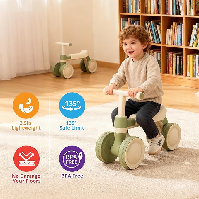 HEIGHT 9-in-1 Pikler Triangle Climber Set with Balance Car & Play Mat – Foldable Wooden Montessori Baby Climbing Toys with Slide, Arch & Ramp, Indoor Jungle Gym for Toddlers