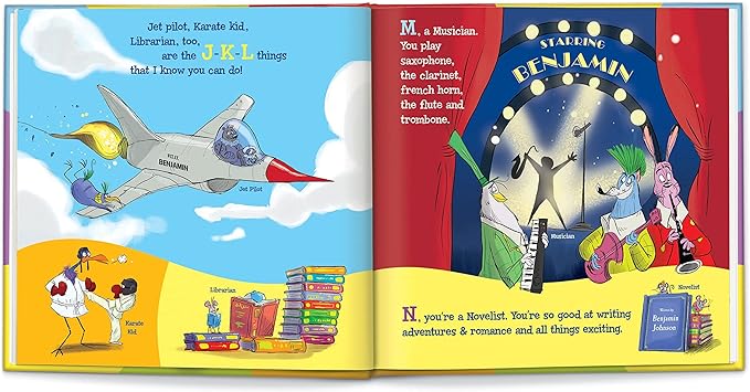 ABC What I Can Be! - Personalized Children's Story - I See Me! (Softcover)