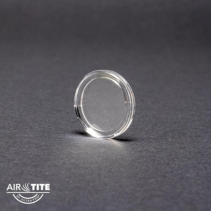 Air-Tite Holder A24 25ct Coin Holder/Coin Capsules - Protect & Display 24mm Collectible Coins, Direct Fit for Quarters, Clear and Durable Protection for Collectible Coins Preserve Your Quarter