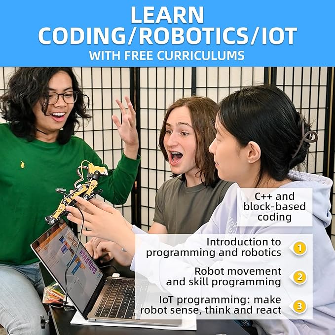 Petoi Bittle Robot Dog STEM Kit(Pre-Assembled) | Smart Coding Kit, App Control IoT Pet Robotic Dog | Programmable Open Source DIY STEM Kit & Robotics Education for Engineers, Geeks, & Teens