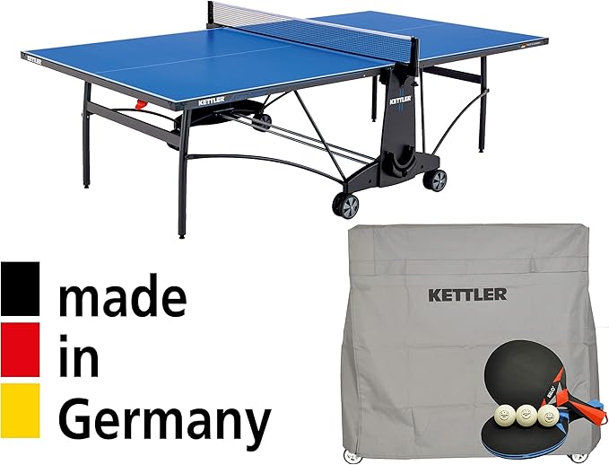 KETTLER Cabo Outdoor Table Tennis 2X Player Bundle