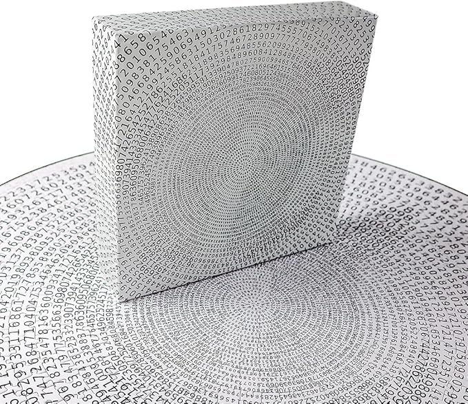 Bgraamiens Puzzle -π Day Puzzle The Mystical π Puzzle Hard Unique Round Numbers Puzzle for Adults (Spiral π)