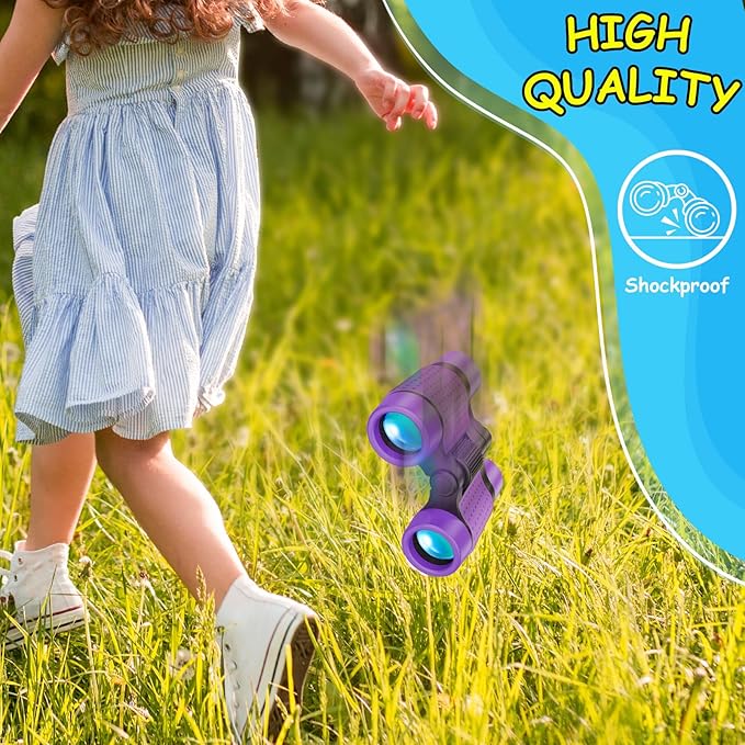 ESSENSON Binoculars for Kids Toys Gifts for Age 3-12 Years Old Boys Girls Kids Telescope Outdoor Toys for Sports and Outside Play, Bird Watching, Birthday Presents
