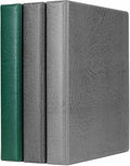 Lighthouse - Coin Album Set with ENCAP 5 Pages for Quadrum Snaplocks, Fits 100 2"x2" Coin Holders - Green