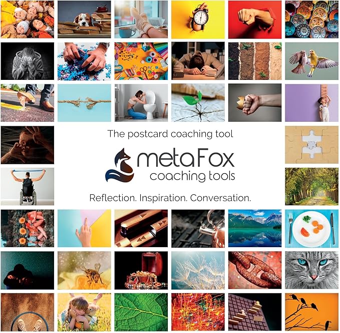 metaFox 'Feelings Palette' - 52 Cards for Self-expression, Coaching, and Therapy l Express and work with your emotions