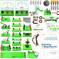EUDAX School Physics Labs Basic Electricity Discovery Circuit and Magnetism Experiment kits for High School Students Electromagnetism Elementary Electronics